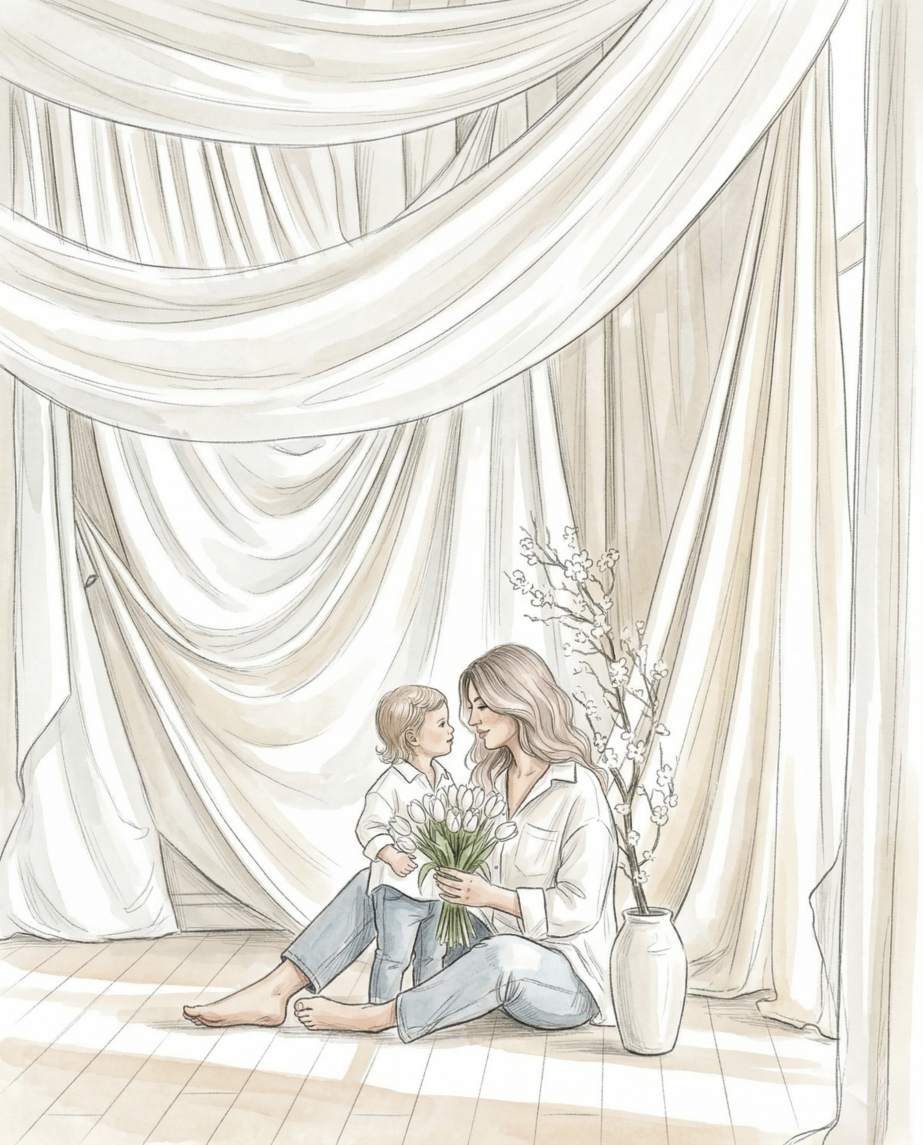 Sesión Mom&Me — Contraluz Fotografía