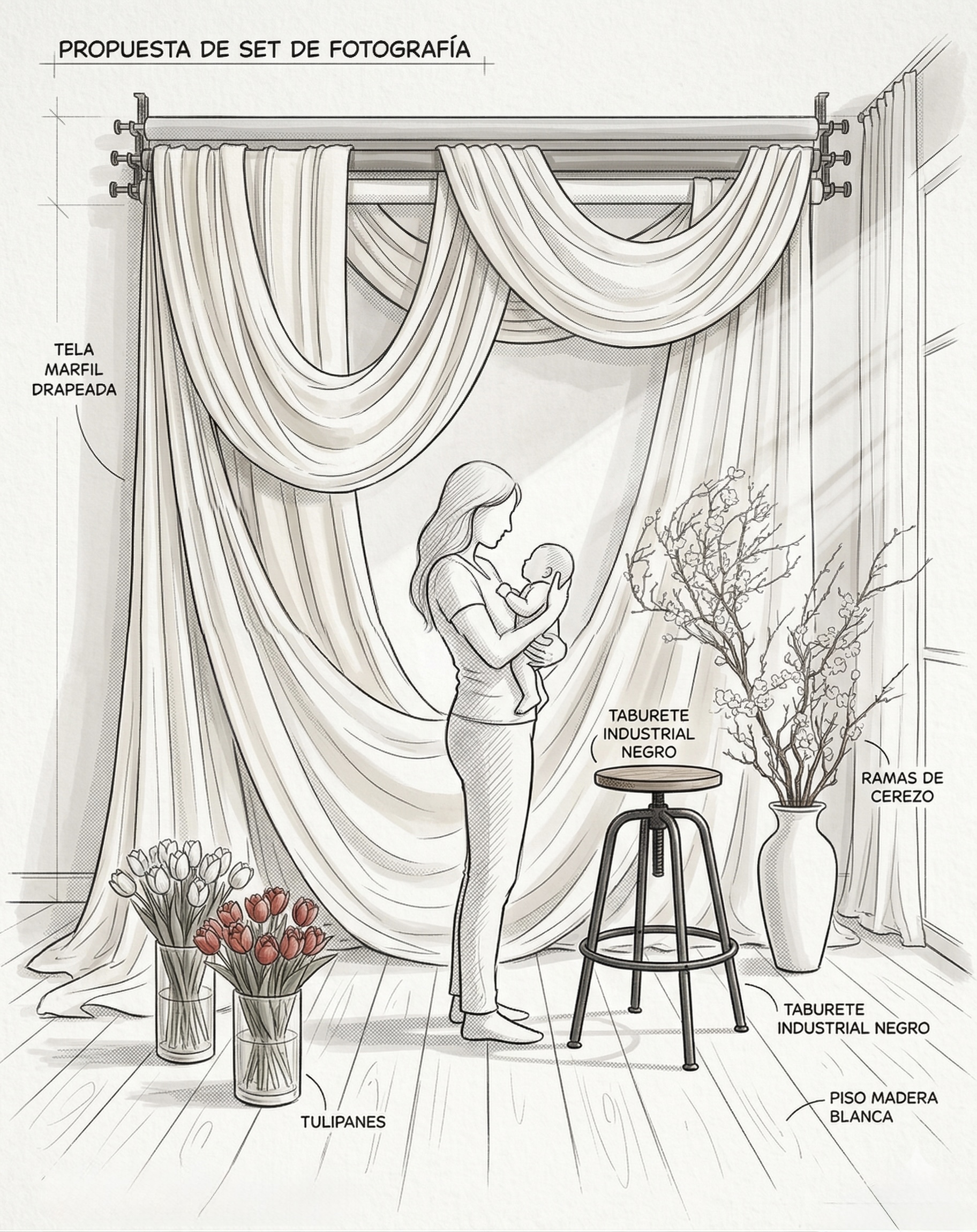 Sesión Mom&Me — Contraluz Fotografía